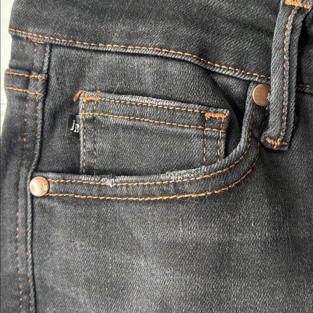 Judy Blue Black Denim Skinny Jeans with Contrast Stitching 13/31